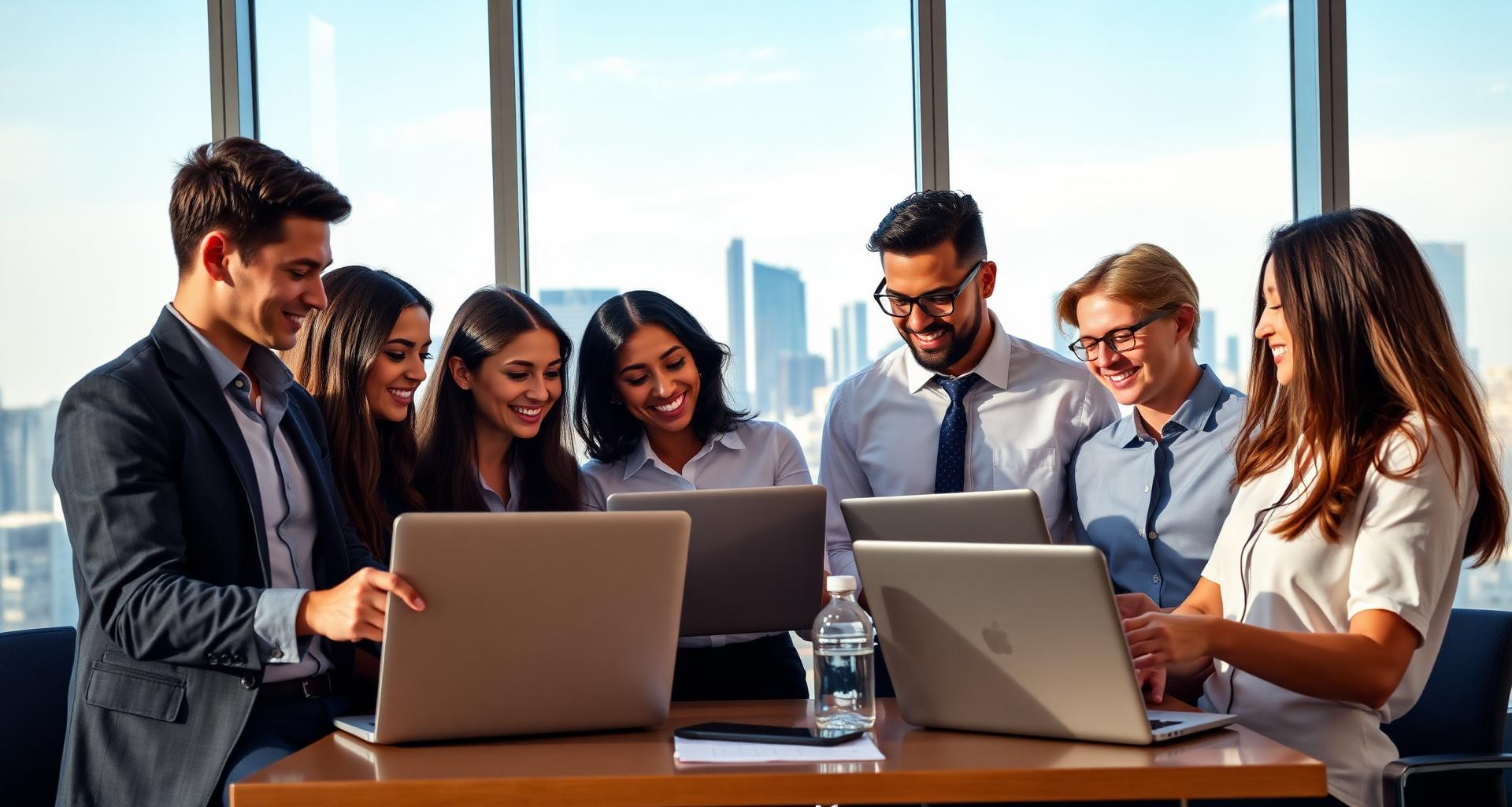 Asiatic International Corp team collaborating